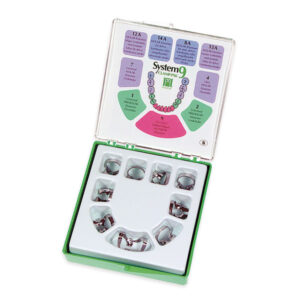 2701 KIT 9 CLAMPS CON ALA — HYGENIC — Innvori Dental