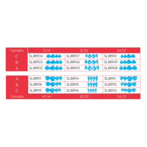 17/14A PREFORMA BLOQUE 15uds. — Innvori Dental