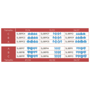 12/22C PREFORMA BLOQUE 15uds. — Innvori Dental