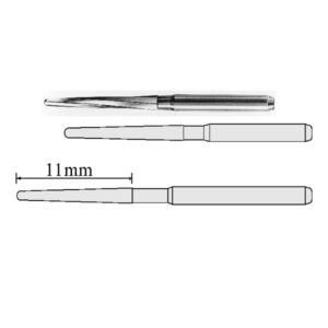 E0151-028 FRESA FG CARB.TUNGS.ZEKRYA 5u. — Innvori Dental