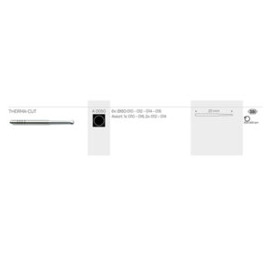 A0050 FRESA THERMA-CUT 6un. SURTIDO — Innvori Dental