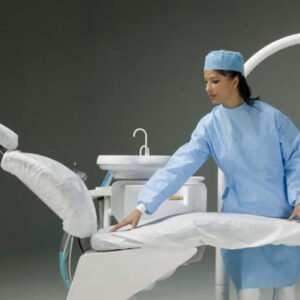 ASIENTO+RESPALDO IMPERM. BLANCO 15u. — Innvori Dental
