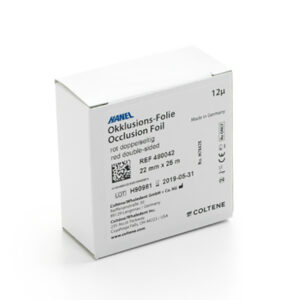 HANEL HOJA PLAST.ROJO 2 LADOS 12mc. 22mm. 25m. — Innvori Dental