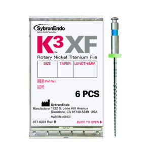 K3 XF FILE.35/.04 21mm. 6uds. — Innvori Dental