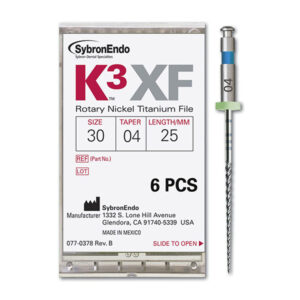 K3 XF FILE.40/.06 25mm. 6uds. — Innvori Dental