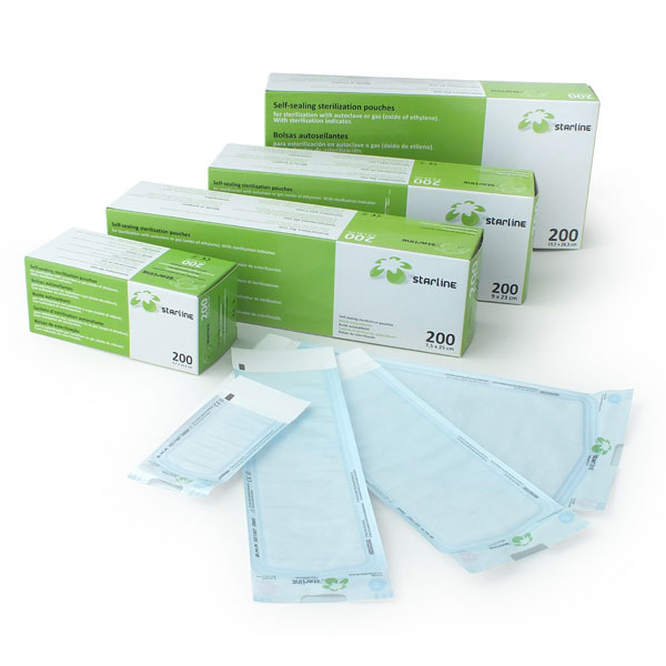 BOLSAS AUTOADHES.5,7x10,5cm. 200ud — Innvori Dental