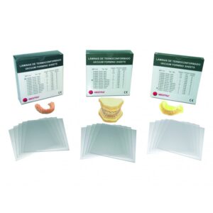 080567 LAMINAS TERMOCONF. DURAS TRANSP.2mm. 25u. — Innvori Dental