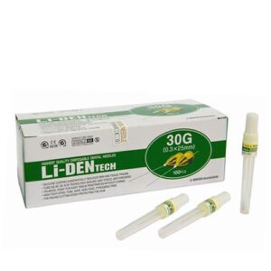 AGUJAS LI-DEN 30G CORTA 0,3x25mm 100uds. — Innvori Dental