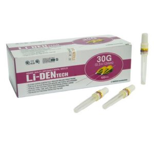 AGUJAS LI-DEN 30G X-CORTA 0,3x12mm 100uds. — Innvori Dental