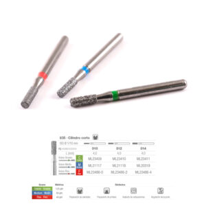 835C-010 FRESA FG DIAMANTE FIG 107 GRUESO 5 U. — Innvori Dental