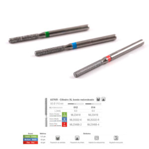 837KRC-012 FRESA FG DIAMANTE FIG 158 GRUESO 5 U. — Innvori Dental