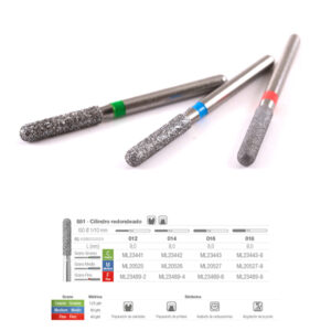 881C-012 FRESA FG DIAMANTE FIG 141 GRUESO 5 U. — Innvori Dental