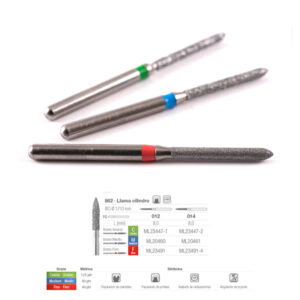 862C-012 FRESA FG DIAMANTE FIG 249 GRUESO 5 U. — Innvori Dental