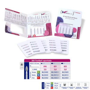 368F-023 FRESA FG DIAMANTE FIG 257 FINO 5 U. — Innvori Dental