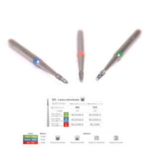955C-008 FRESA FG DIAMANTE FIG 699 GRUESO 5 U. — Innvori Dental
