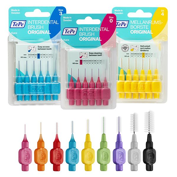 CEPILLO INTERDENTAL ROSA 0.4mm. BLISTER 6u. — Innvori Dental