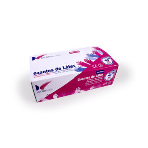 GUANTES ESTERILES LATEX SIN POLVO Nº6 50 Pares — ALLE — Innvori Dental
