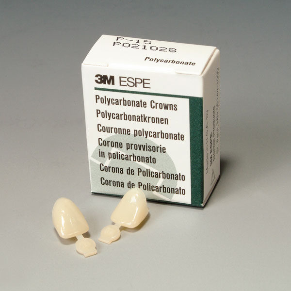 25 CORONAS POLICARBONATO 5u. — SOLVENTUM — Innvori Dental