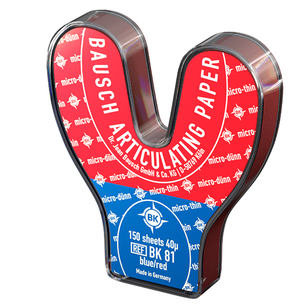 BK81 PAPEL ART.HERRADURA 100h . AZUL/ROJO