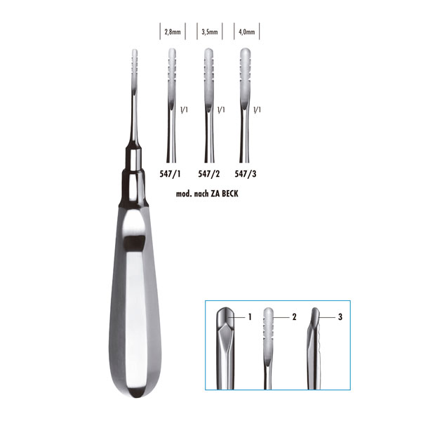 547/3 LUXADOR BECK 4mm.