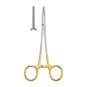 1147TC/15 PORTA AGUJAS RYDER 15cm. PTAS. TUGSTENO