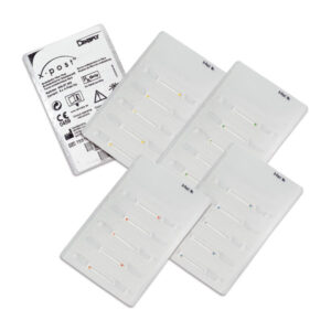 X-POST POSTES FIBRA TAMAÑO 2 5u.ROJOS