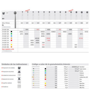 FG 400N/6  801-025 FG DIAM. MEDIO 6U.