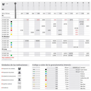 FG 8200S/6 801-009 FG DIAM. MEDIO 6U.