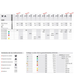 FG 8414/6 836KR-014 FG DIAM. MEDIO 6U.