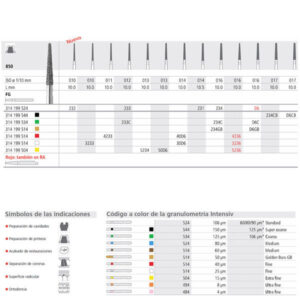 FG D6/6 CB 850-017 FG DIAM. S-GRUESO 6U.