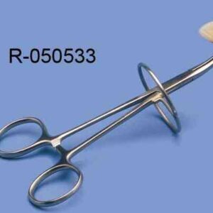 050533 PINZA MOSQUITO C/ ARO PARA CERAMICA CURVA