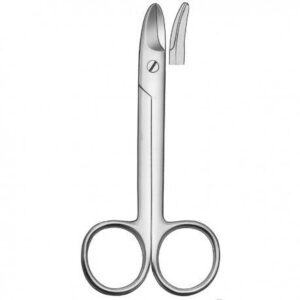 070240 TIJERAS CORONA CURVA DENT. 10,5cm.