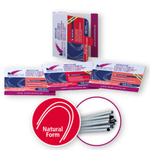 Arco ML NiTi térmico redo inf .018 Natur. form 10u