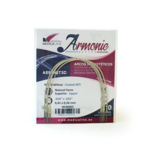 ARCO ML NITI ESTETICO REDO. SUP. .014 NAT. F. 10u.