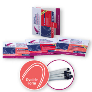 Arco ML NiTi térmico rect sup 19x25 Ovoide 10u.