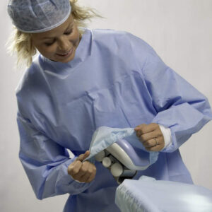 FUNDA CABEZAL IMPERM. REDONDO 22cm 200u.