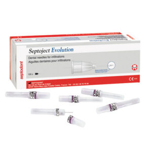 AGUJAS SEPTOJECT EVOLUTION 27G 25 0,4x25mm 100u.