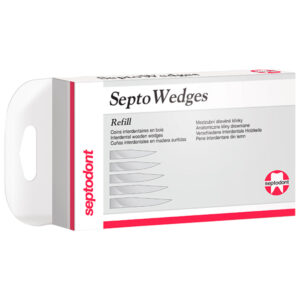 SEPTOWEDGES REFILL CUÑAS DE MADERA Nº3 RED 100u.