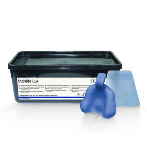 INDIVIDO LUX TRANSP./AZUL MANDIBULA 50u. 2409