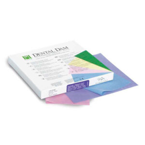 HYSOLATE DIQUE GOMA MEDIUM AZUL 52u. — HYGENIC — Innvori Dental