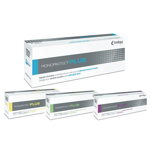 AGUJA MONOPROTECT INIBSA PLUS 30G 0,3x25mm. 100u. — INIBSA — Innvori Dental