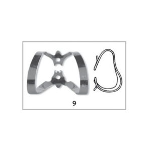 9 CLAMP CON ALA — Innvori Dental
