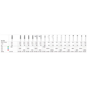 FG SET CHAMFER REDONDO CB — Innvori Dental