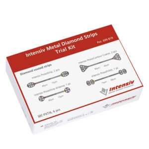 INTENSIV METAL DIAMOND STRIPS TRIAL 6u. — Innvori Dental