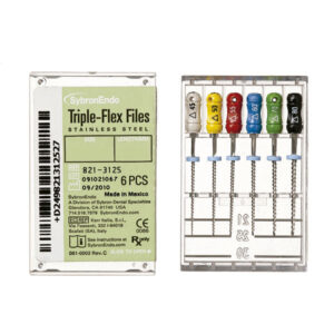 LIMA TRI-FLEX 21mm. N.55 6u. (ROJO) — Innvori Dental