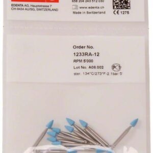 1233RA-12  PULIDORES PROPHILAXE EDENTA 12u. — Innvori Dental
