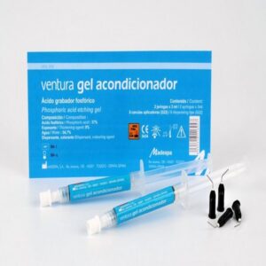 VENTURA ETCHING GEL JER. 2x3ml.+ 8 PUNTAS — Innvori Dental