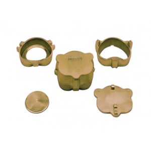 020070 MUFLA S/TORNILLOS C/EXPULSOR — Innvori Dental