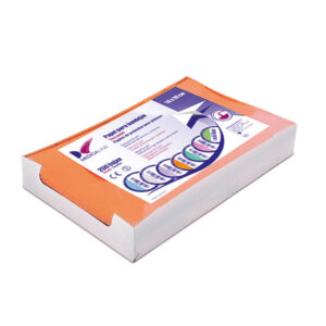 PAPEL ABSORB. BANDEJAS NARANJA 18x28cm. 250u. — Innvori Dental