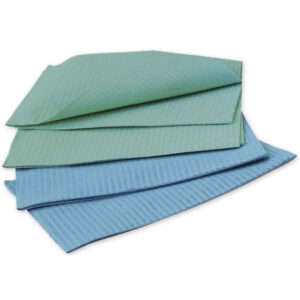 SERVILLETA PAP/PLAST. VERDE 500u. — Innvori Dental